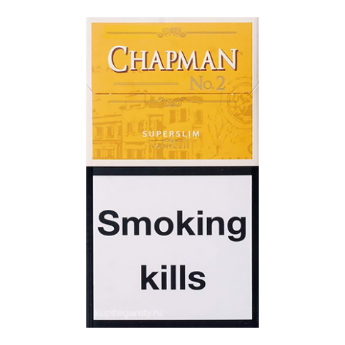 Сигареты Chapman №2 Superslims Vanilla (Чапман Суперслимс Ваниль)