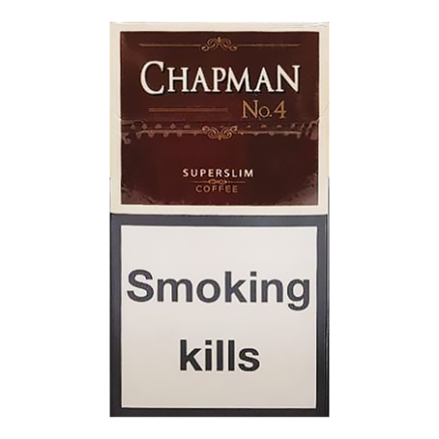 Сигареты Chapman №4 Superslims Coffee (Чапман Суперслимс Кофе)