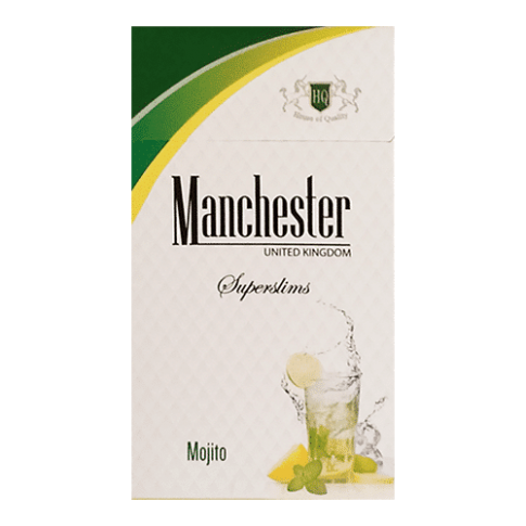 Сигареты Manchester Superslims Mojito (Манчестер Мохито Суперслимс)