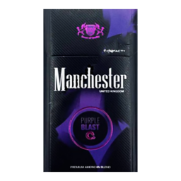 Сигареты Manchester Purple Blast (Манчестер Ред Бласт Кнопка Черника)