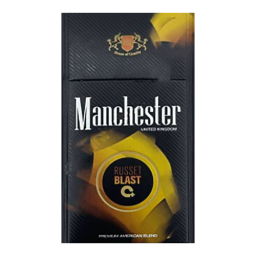 Сигареты Manchester Russet Blast (Манчестер Ред Бласт Кнопка Апельсин)
