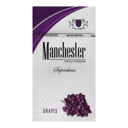 Сигареты Manchester Grapes Superslims (Манчестер Виноград Суперслимс)