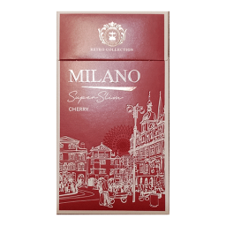 Сигареты Milano Retro Collection Superslims Cherry (Милано Ретро Вишня Суперслимс)