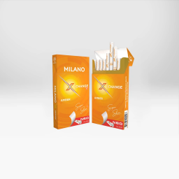 Сигареты Milano Superslim Change Amber (Милано Суперслим Чендж Кнопка Манго)