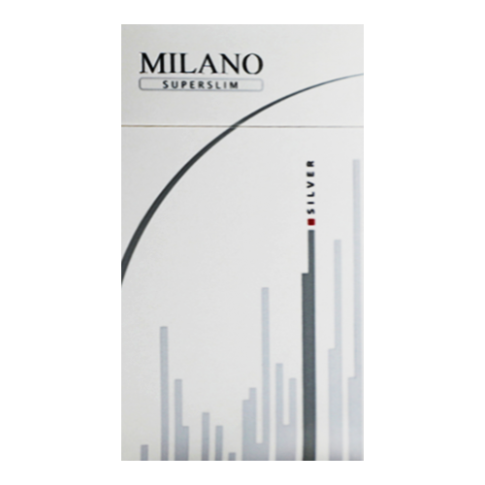 Сигареты Milano Silver Superslims (Милано Сильвер Суперслимс)